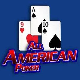 Official Table Games logo: All American Poker by RTG (Reel Time Gaming) at Davinci Gold Casino