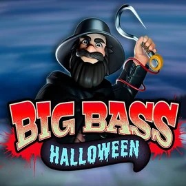 Big Bass Halloween logo by Pragmatic Play at Davinci Gold CasinoBig Bass Halloween