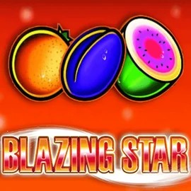 Logo of Blazing Star from Merkur Gaming at Davinci Gold Casino