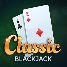 Classic Blackjack casino game by Red Tiger Gaming – featured logo at Davinci Gold Casino