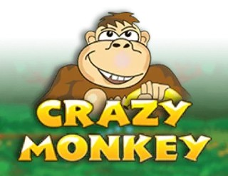 Crazy Monkey slot logo by Igrosoft at Davinci Gold CasinoCrazy Monkey