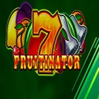Fruitinator Jackpot King logo – Slots by Blueprint Gaming at Davinci Gold Casino