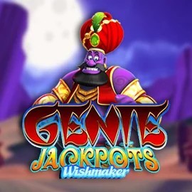 Genie Jackpots Wishmaker logo by Blueprint Gaming at Davinci Gold CasinoGenie Jackpots Wishmaker