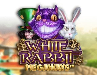 Logo of White Rabbit from Big Time Gaming at Davinci Gold Casino
